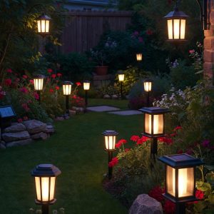 Solar Flame Garden Lights - Kes 1,800.00